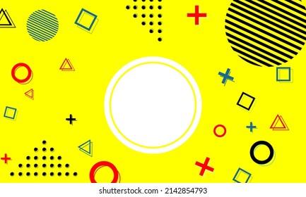 Yellow Vector Background Colorful, Perfect color combination, Best to Your Background or Banner