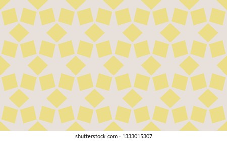 Yellow . Vector luxury abstract background. Vector seamless pattern