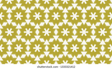 Yellow . Vector luxury abstract background. Vector seamless pattern