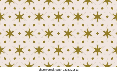 Yellow . Vector luxury abstract background. Vector seamless pattern