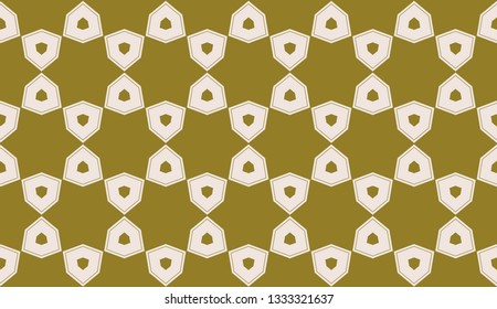 Yellow . Vector luxury abstract background. Vector seamless pattern