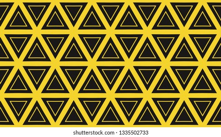 Yellow . Vector luxury abstract abstract background. Vector seamless pattern