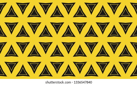 Yellow . Vector luxury abstract background. Vector seamless pattern