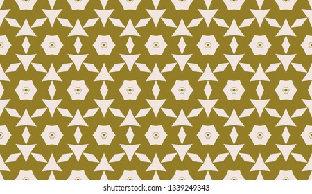 Yellow . Vector luxury abstract background. Vector seamless pattern