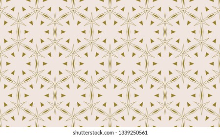 Yellow . Vector luxury abstract background. Vector seamless pattern