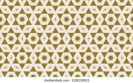 Yellow . Vector luxury abstract background. Vector seamless pattern