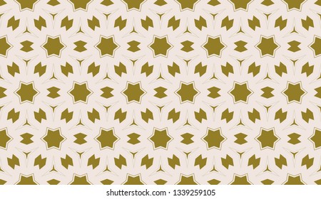 Yellow . Vector luxury abstract background. Vector seamless pattern