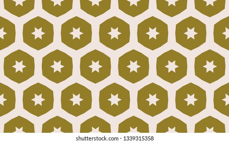 Yellow . Vector luxury abstract background. Vector seamless pattern