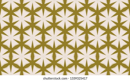 Yellow . Vector luxury abstract background. Vector seamless pattern