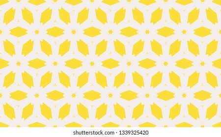 Yellow . Vector luxury abstract background. Vector seamless pattern