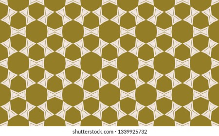 Yellow . Vector luxury abstract background. Vector seamless pattern
