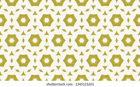 Yellow . Vector luxury abstract background. Vector seamless pattern