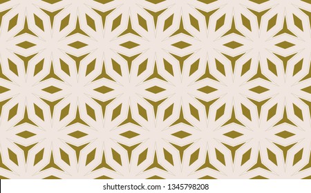 Yellow . Vector luxury abstract background. Vector seamless pattern