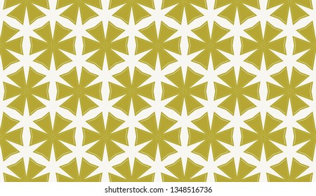 Yellow . Vector luxury abstract background. Vector seamless pattern