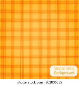 Yellow vector texture pattern. Eco canvas, textile. 