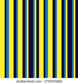 Yellow vertical striped seamless pattern background suitable for fashion textiles, graphics