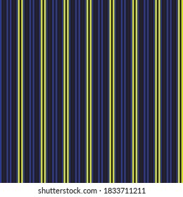 Yellow vertical striped seamless pattern background suitable for fashion textiles, graphics