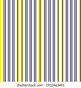 Yellow vertical striped seamless pattern background suitable for fashion textiles, graphics