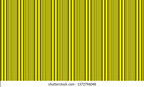 Yellow Vertical Stripes Pattern