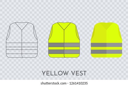 Yellow vest icon