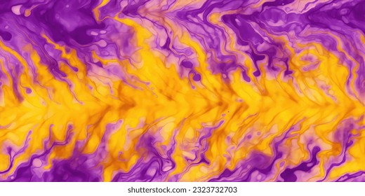 Yellow and Violet  Fabric Tie Dye Pattern Ink , colorful tie dye pattern abstract background.
Tie Dye two Tone Clouds . Shibori, tie dye, abstract batik brush seamless and repeat pattern design.