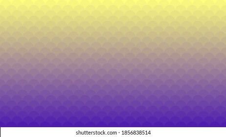 Yellow Violet Gradient vector pattern with small circles. Minimal abstract illustration for website, poster, banner ads.