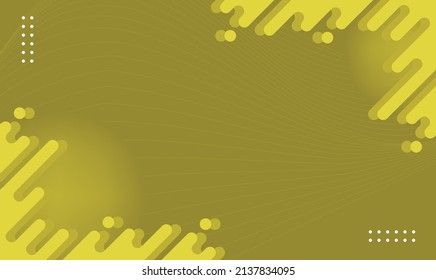 yellow wallpaper background display interior stage vector backdrop geometric template banner color