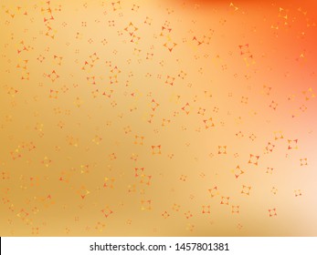 Yellow wallpaper with square elements. Editable colorful vector illustration for flyer, greeting card, festive, invitation.
