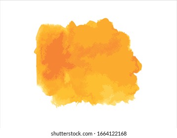 yellow water color paint background