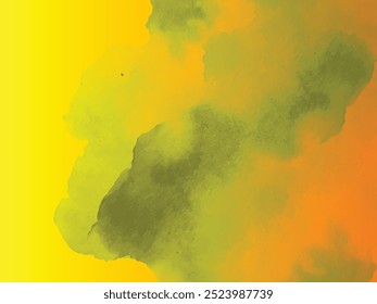 Arrière-plan abstrait à l'aquarelle jaune. Aquarelle Arrière-plan rose. texture nuageuse. Arrière-plan jaune et rose Abstrait à l'aquarelle | Texture nuageuse à l'aquarelle