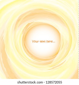 Yellow watercolor background
