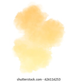 yellow watercolor background