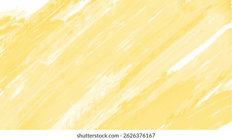 Yellow watercolor background with copyspace for your design. vector.