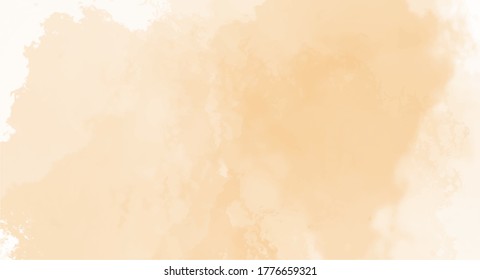 Yellow watercolor background for textures backgrounds and web banners design
