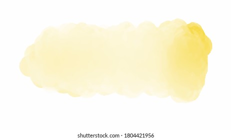 Yellow watercolor background for textures backgrounds and web banners design
