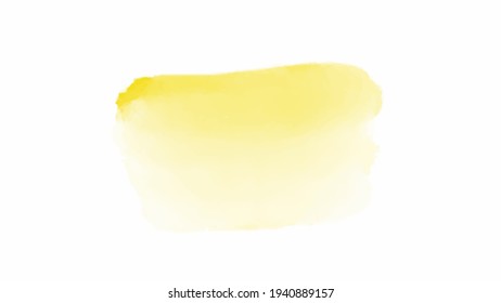 Yellow watercolor background for textures backgrounds and web banners design
