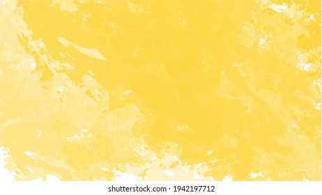 Yellow watercolor background for textures backgrounds and web banners design
