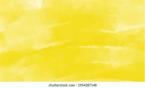 Yellow watercolor background for textures backgrounds and web banners design
