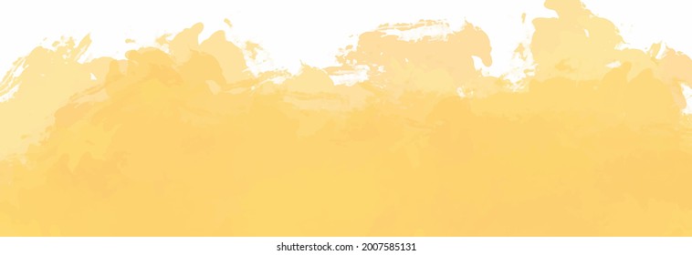 Yellow watercolor background for textures backgrounds and web banners design
