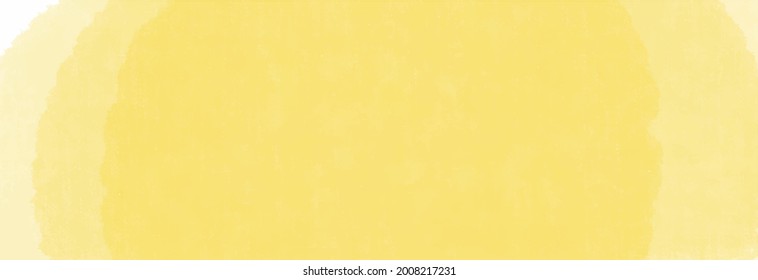Yellow watercolor background for textures backgrounds and web banners design
