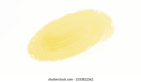 Yellow watercolor background for your design, watercolor background concept, vector.
