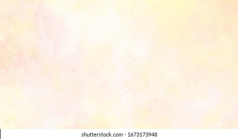 Yellow watercolor background for your design, watercolor background concept, vector.
