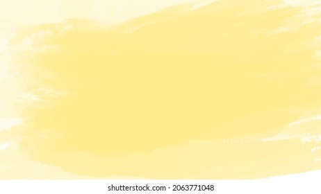 Yellow watercolor background for your design, watercolor background concept, vector.