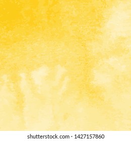 Yellow watercolor texture background, hand painted vector illustration. Perfect for social media posts, wedding invitations, business cards, quotes, wall art, and much more!
