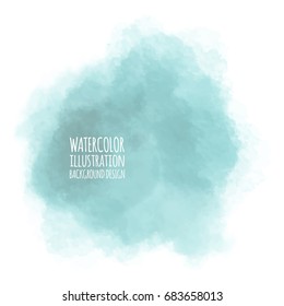 yellow watercolor vector background