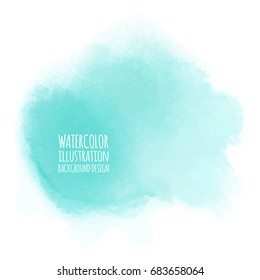 yellow watercolor vector background