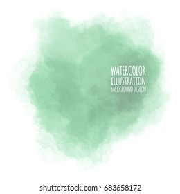 yellow watercolor vector background