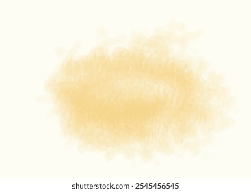 Fundo de gradiente horizontal de aquarela amarela pintado em papel branco. Mancha de corrida de aquarela. Tinta artística espirra, tons de ouro desbotado. Laranja splash, manchas, manchado, efeito textura vapor