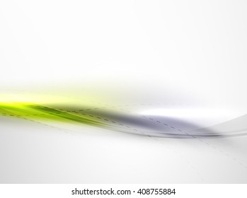 Yellow wave abstract background. Vector modern template