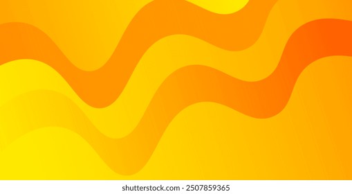 Yellow wave background,  Yellow geometric background with gradient color